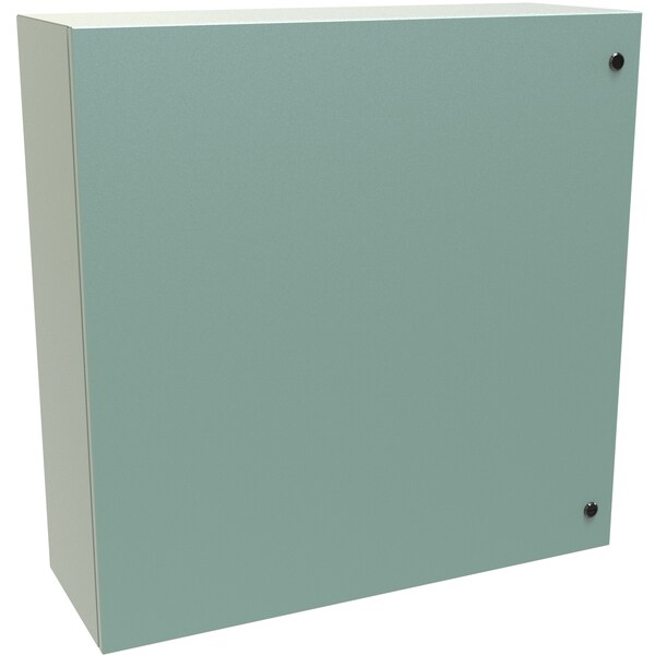 Hammond Slotted 1/4 Turn Latch Electrical Enclosures, 36 in H, 12 in D, 36 in W - EN4SD363612GY