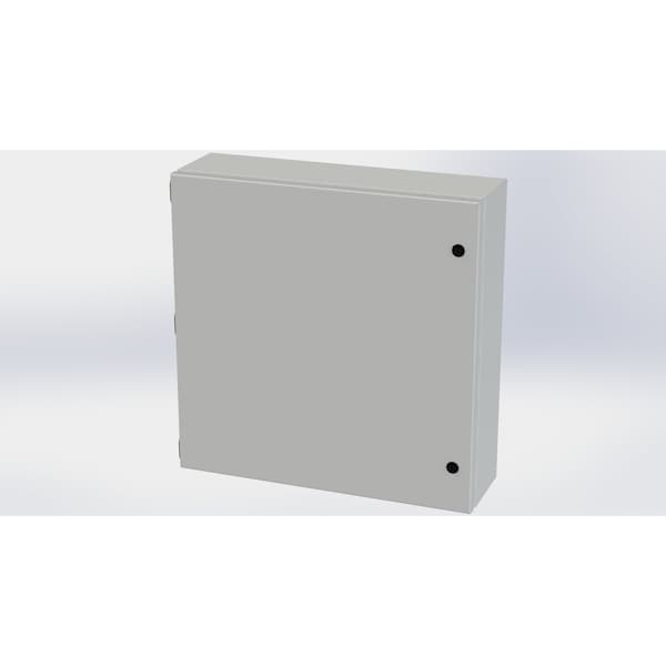 Saginaw Control & Engineering 1/4 Turn Latch Electrical Enclosures, 20 in H, 6 in D, 20 in W - SCE-20206ELJLG