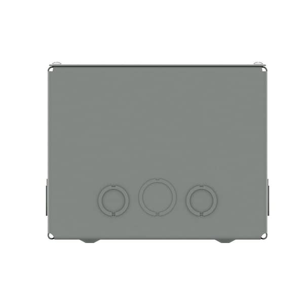 Wiegmann Captive Screws Electrical Enclosures, 8 in H, 4 in D, 6 in W, 1, Steel - SC060804