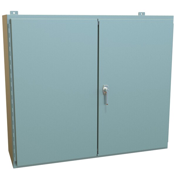 Hammond 3 Point Latch with Keyed Handle Electrical Enclosures, 36 in H, 12 in D, 42 in W - 1422UV12