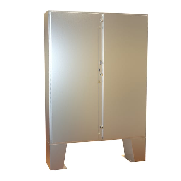 Hammond Clamps Electrical Enclosures, 60.13 in H, 12.69 in D, 48.06 in W - 1422N4S16B12F