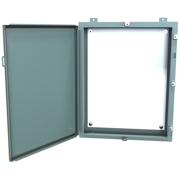 Hammond Clamps Electrical Enclosures, 30 in H, 6 in D, 24 in W - 1418N4K6