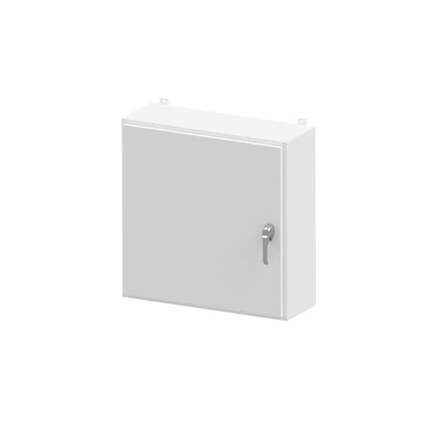 Wiegmann 3 Point Latch with Padlock Handle Electrical Enclosures, 18 in H, 53 in D, 39 in W - SSN44836163PTW
