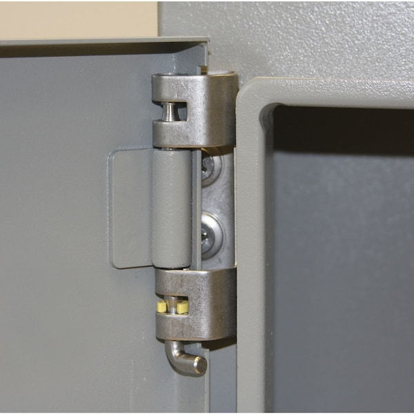 Wiegmann 3 Point Latch with Padlock Handle Electrical Enclosures, 62 in H, 10 in D, 48 in W - WRD624810N4D3PT