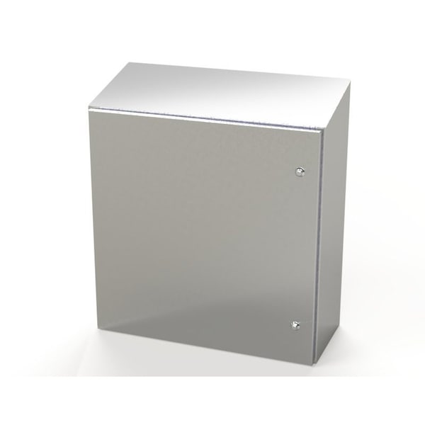 Saginaw Control & Engineering 1/4 Turn Latch Electrical Enclosures, 30 in H, 12 in D, 30 in W - SCE-30K3012SSST