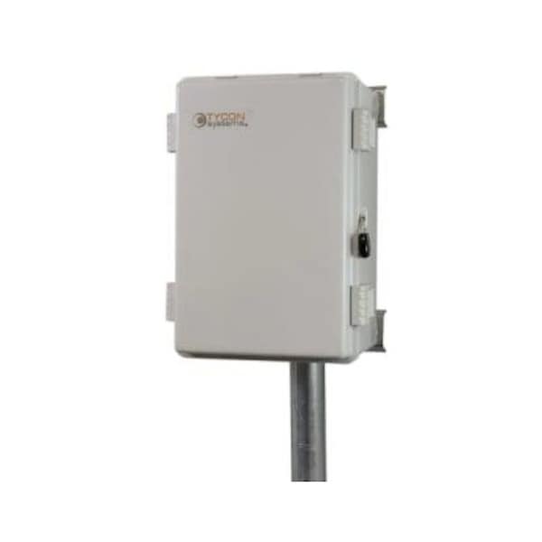 Tycon Systems Toggle Clamps Electrical Enclosures, 12 in H, 7 in D, 8-1/2 in W - ENC-PL-11X7X6