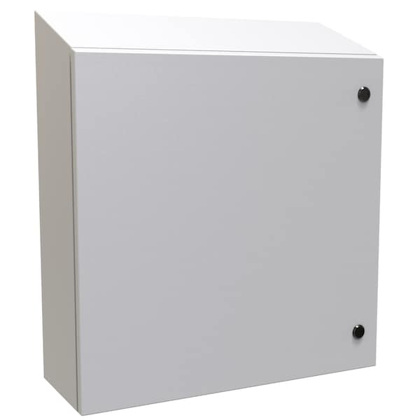 Hammond 1/4 Turn Latch Electrical Enclosures, 24 in H, 8 in D, 24 in W - ST24248LG