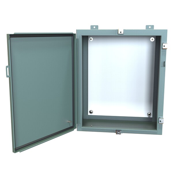 Hammond Clamps Electrical Enclosures, 24 in H, 10 in D, 20 in W - 1418N4E10