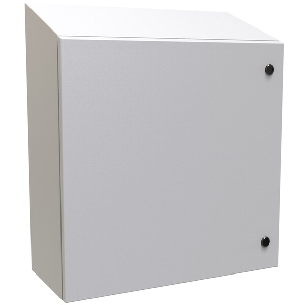 Hammond 1/4 Turn Latch Electrical Enclosures, 24 in H, 10 in D, 24 in W - ST242410LG