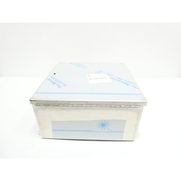 E-Box Stainless Steel Electrical Enclosures, 12 in H, 6 in D, 12 in W, Hinged - SJH12126N4X12