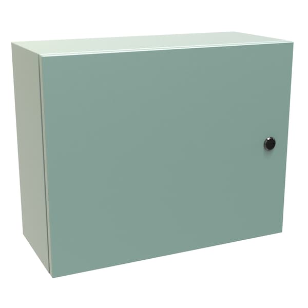 Hammond Slotted 1/4 Turn Latch Electrical Enclosures, 16 in H, 8 in D, 20 in W - EN4SD16208GY