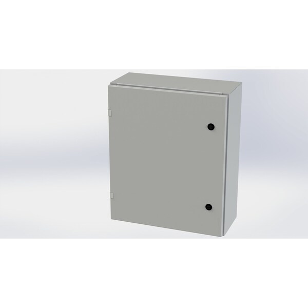 Saginaw Control & Engineering 1/4 Turn Latch Electrical Enclosures, 24 in H, 8 in D, 20 in W - SCE-24EL2008LPLG
