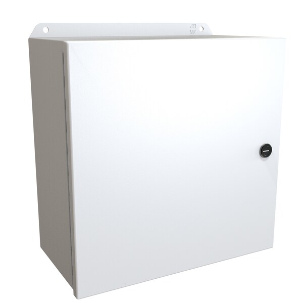 Hammond 1/4 Turn Latch Electrical Enclosures, 12 in H, 6 in D, 12 in W - EJ12126LG