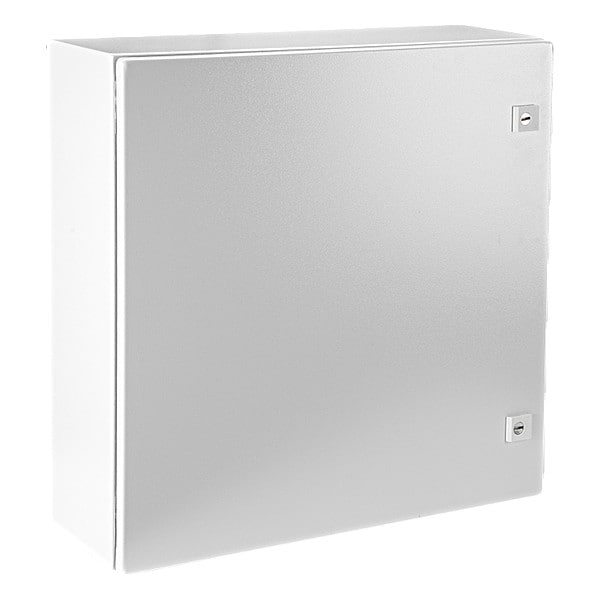 Rittal 1/4 Turn Latch Electrical Enclosures, 23.60 in H, 8.30 in D, 24 in W, 1, 12, 3R, 4, Steel - WM242408NC