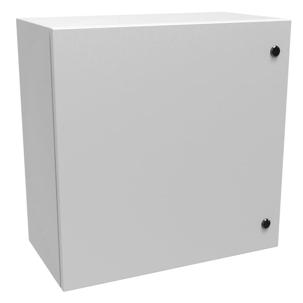 Hammond Slotted 1/4 Turn Latch Electrical Enclosures, 24 in H, 12 in D, 24 in W - EN4SD242412LG