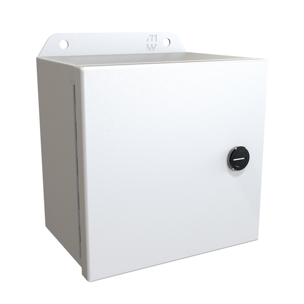 Hammond 1/4 Turn Latch Electrical Enclosures, 6 in H, 4 in D, 6 in W - EJ664LG