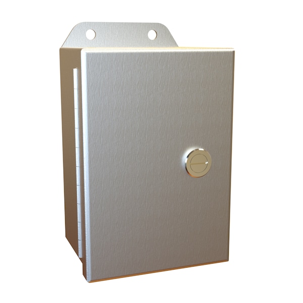 Hammond 1/4 Turn Latch Electrical Enclosures, 6 in H, 3 in D, 4 in W - EJ643AL