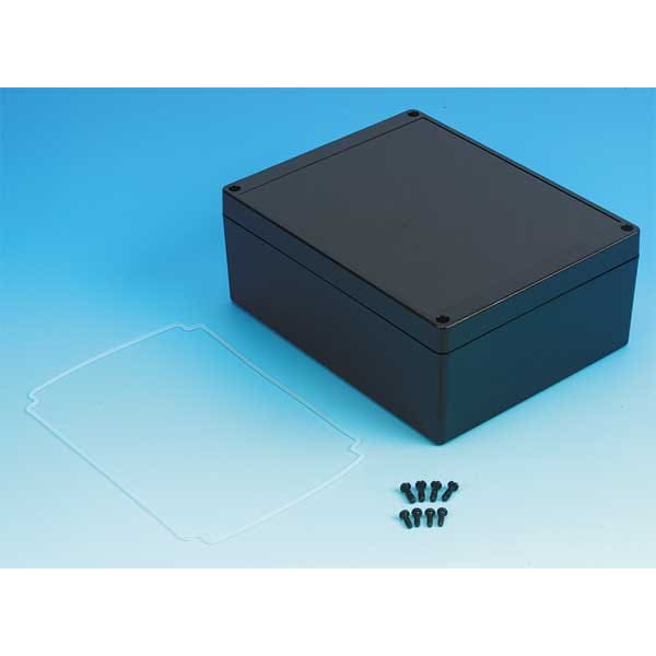 Box Enclosures Electrical Enclosures, 7.32 in H, 3 in D, 5-3/4 in W, 4, Polycarbonate - BEN-80PBK