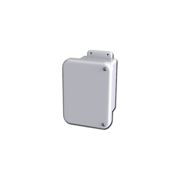 Saginaw Control & Engineering Captive Screws Electrical Enclosures, 7.39 in H, 4-3/4 in D, 5.45 in W - SCE-604FG