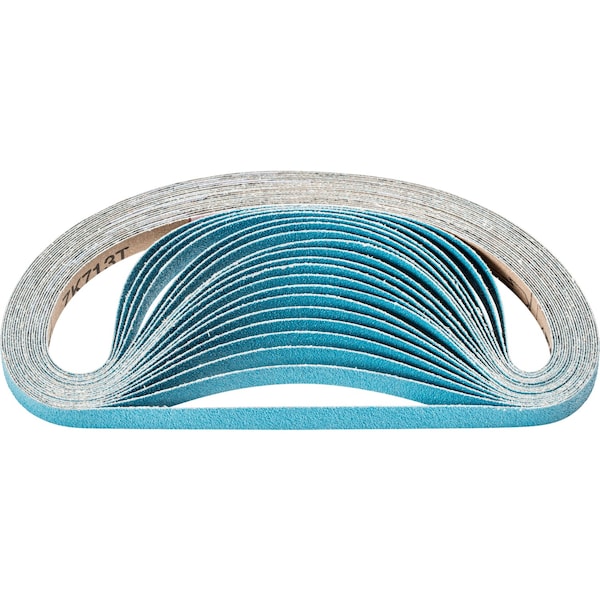 Banda Cubierta Pferd, Zirc, 1/2"x24", 80 Granos, Cubierta, 1/2" Ancho, 24" Largo, 80 Granos, Alúmina de Circonio - 49739