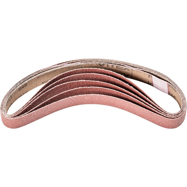 Banda recubierta Pferd, Al/Oxd, 3/4"x18", 60 Granos, Recubierta, 3/4" de ancho, 18" de largo, 60 Granos, Óxido de aluminio - 49051