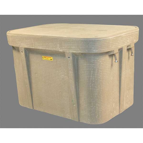 Quazite Underground Enclosure Assembly, Communications Cover, 24 in H, 37-5/8 in L, 26 in W, 15,000 lb - PG2436Z80812