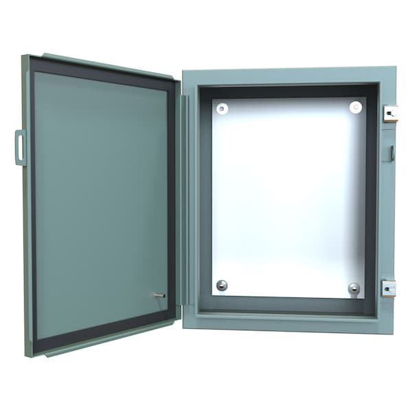 Hammond Clamps Electrical Enclosures, 20 in H, 8 in D, 16 in W - 1418C8