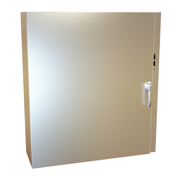 Hammond 2 or 3 Point Latch with Padlock Handle Electrical Enclosures, 42 in H, 12 in D, 38 in W - EN4DSC423812SS