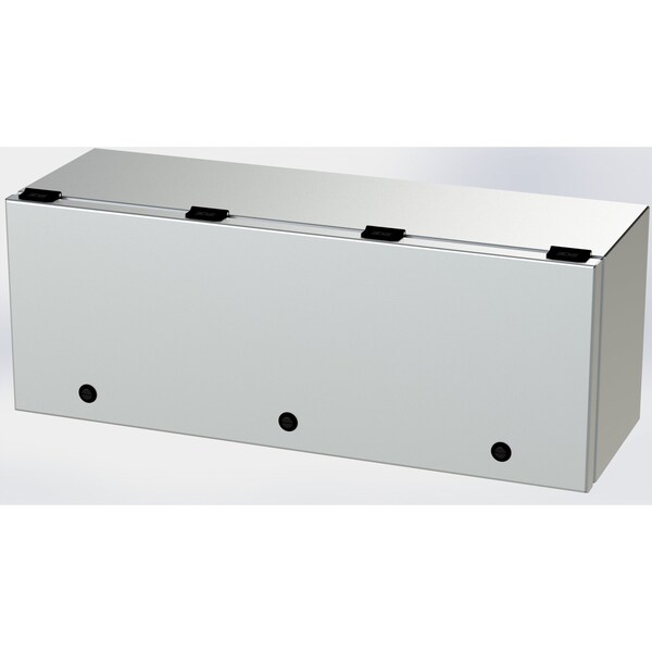 Saginaw Control & Engineering 1/4 Turn Latch Electrical Enclosures, 9 in H, 8 in D, 24 in W - SCE-L9248ELJSS