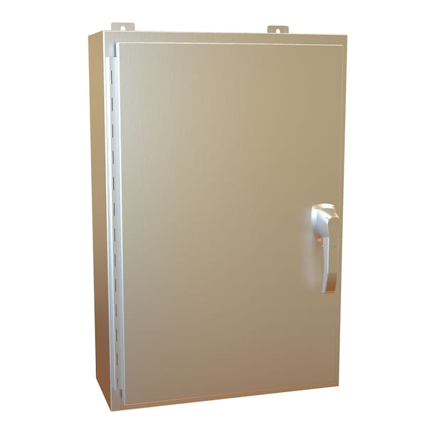 Hammond Electrical Enclosures, 30 in H, 8 in D, Wall Mount - HW30208SSHK