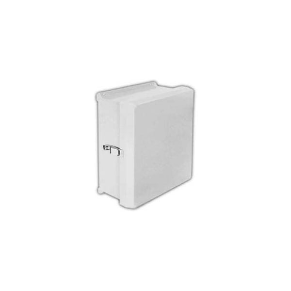Vynckier Enclosure Systems Padlockable Hasp Electrical Enclosures, 9.32 in H, 4.92 in D, 7.32 in W - VJ806HWPL1