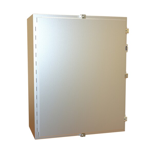Hammond Clamps Electrical Enclosures, 30 in H, 12 in D, 24 in W - 1418N4SSK12