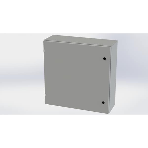 Saginaw Control & Engineering 1/4 Turn Latch Electrical Enclosures, 30 in H, 10 in D, 30 in W - SCE-30EL3010LP