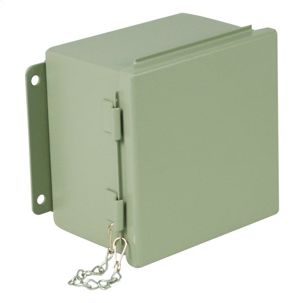 Wiegmann Screw Clamps Electrical Enclosures, 10 in H, 6 in D, 8 in W - B100806