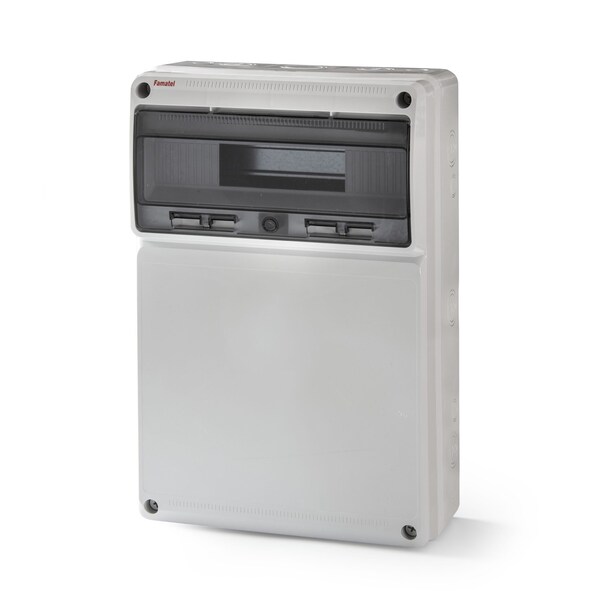 Famatel Usa ABS Electrical Panel Enclosure, 6 in D, 13 in W - 3952