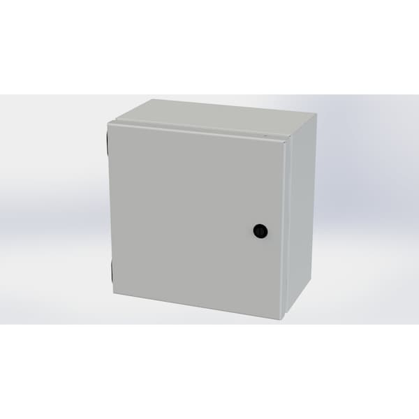 Saginaw Control & Engineering 1/4 Turn Latch Electrical Enclosures, 10 in H, 6 in D, 10 in W - SCE-10106ELJLG