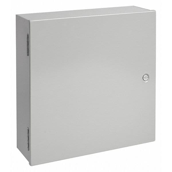Nvent Hoffman Flush Latch Electrical Enclosures, 16 in H, 6.62 in D, 12 in W, 1, Steel - A16N12ALP