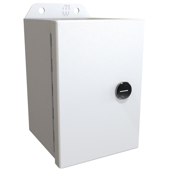 Hammond 1/4 Turn Latch Electrical Enclosures, 6 in H, 4 in D, 4 in W - EJ644LG