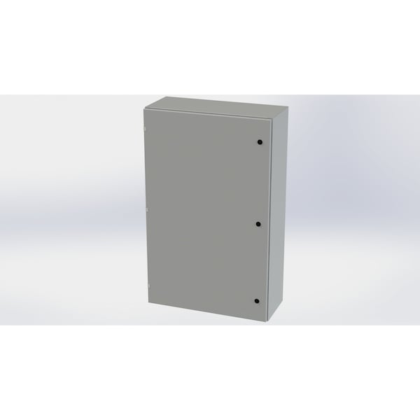 Saginaw Control & Engineering 1/4 Turn Latch Electrical Enclosures, 48 in H, 12 in D, 30 in W - SCE-48EL3012LP