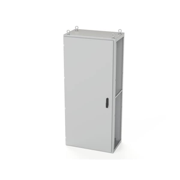 Saginaw Control & Engineering 3 Point Latch with Padlock Swing Handle Electrical Enclosures, 70.87 in H, 18 in D, 31-1/2 in W - SCE-S180805LG