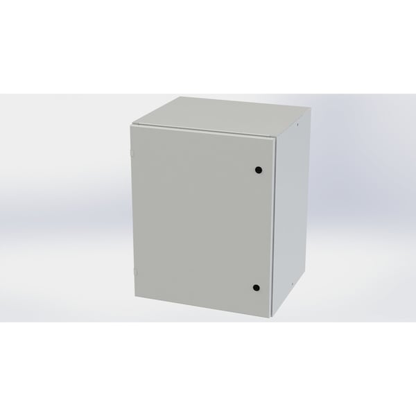 Saginaw Control & Engineering 1/4 Turn Latch Electrical Enclosures, 30 in H, 20 in D, 24 in W - SCE-30EL2420LPLG