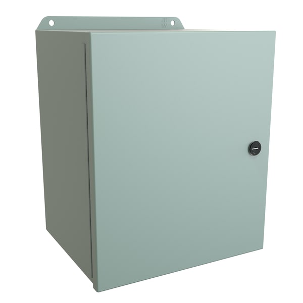 Hammond 1/4 Turn Latch Electrical Enclosures, 12 in H, 8 in D, 10 in W - EJ12108