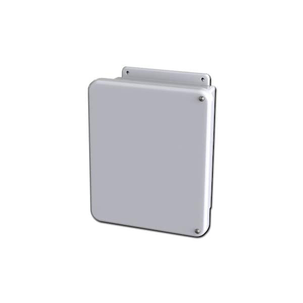 Saginaw Control & Engineering Captive Screws Electrical Enclosures, 11.35 in H, 4-1/4 in D, 9.41 in W - SCE-1008FG