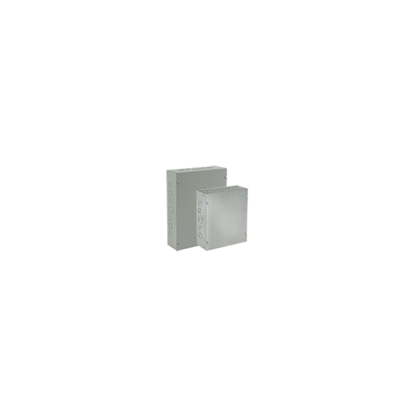 Nvent Hoffman Steel Electrical Enclosures, 18 in H, 4 in D, 12 in W, NEMA 1, Screw On - ASG18X12X4