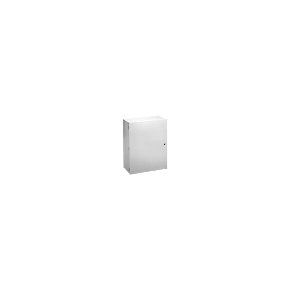 Nvent Hoffman Steel Electrical Enclosures, 24 in H, 8.62 in D, 24 in W, NEMA 1, Hinged - 366342