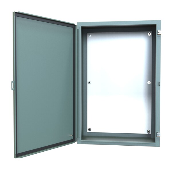Hammond Clamps Electrical Enclosures, 36 in H, 12 in D, 24 in W - 1418L12