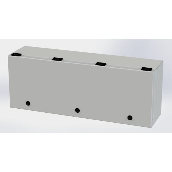 Saginaw Control & Engineering 1/4 Turn Latch Electrical Enclosures, 9 in H, 6 in D, 24 in W - SCE-L9246ELJLG