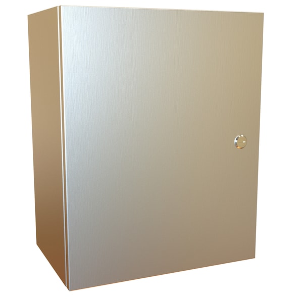 Hammond 1/4 Turn Latch with Handle Electrical Enclosures, 20 in H, 10 in D, 16 in W - EN4SD201610S16