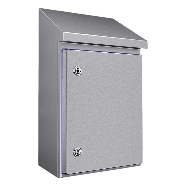 Rittal 1/4-Turn Latch Electrical Enclosure, 549 mm H, 210 mm D, 310 mm W, 1, 12, 13, 3, 3X, 4, 4X - 1304600