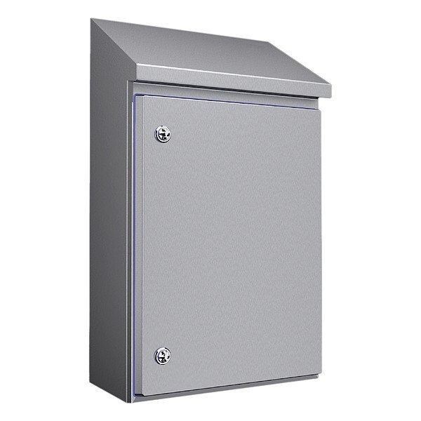 Rittal 1/4-Turn Latch Electrical Enclosure, 669 mm H, 210 mm D, 390 mm W, 1, 12, 13, 3, 3X, 4, 4X - 1305600